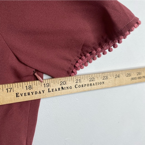 NWT Moon River Dress L Short Sleeve Mini Cut Out Boho Tuckernuck Anthropologie - Picture 10 of 12